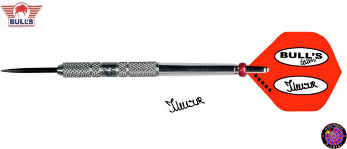 Stahl Darts Dartpfeil Set - Bulls Champions Mensur Suljovic